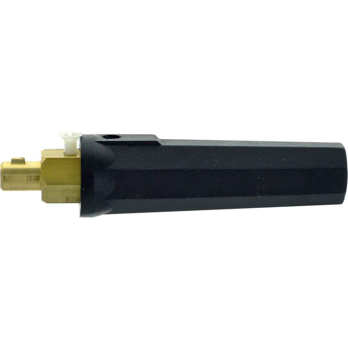 CK Worldwide | Dinse Connector - (Gas Through) (SL2-25M) SafeLoc Male Dinse 25M (3/8")